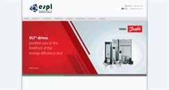 Desktop Screenshot of esplindia.co.in